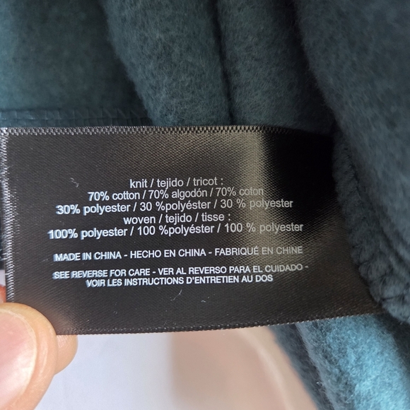 Bass Outdoor Convertible Hoodie Pullover Half-Zip Sweater - Picture 10 of 11